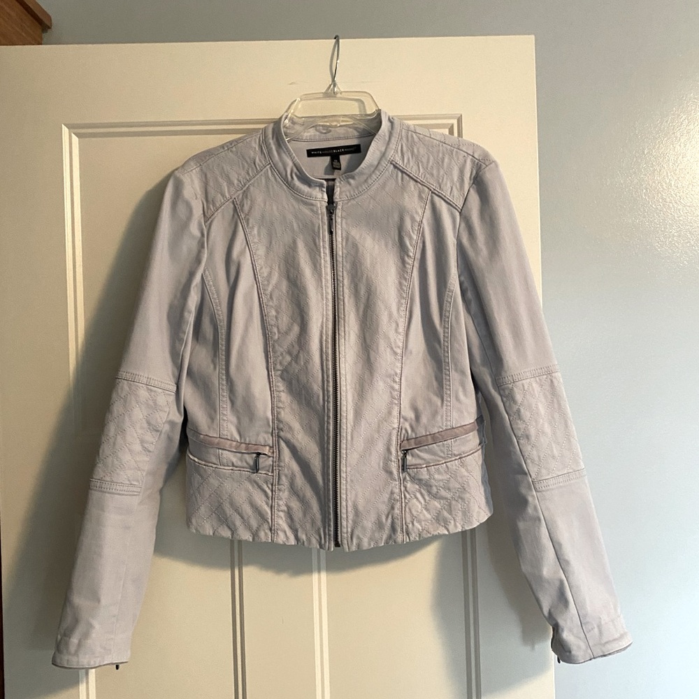 White House Black Market jacket/blazer size 12, light blue